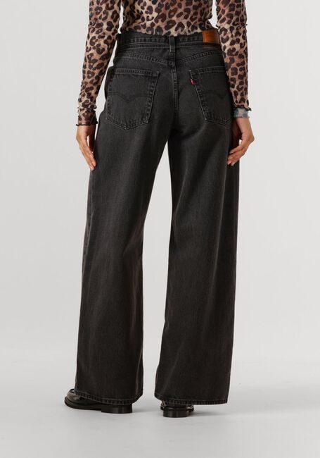 Donkergrijze LEVI'S Wide jeans XL STRAIGHT INFLUENTIAL LADY - large
