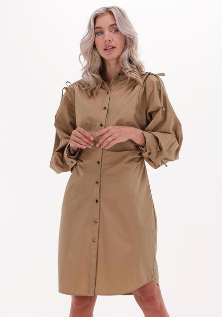 SECOND FEMALE Mini robe FICUS DRESS en camel - large