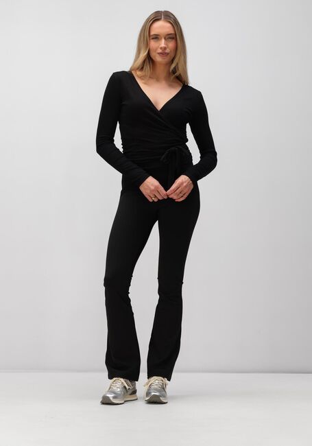 NEO NOIR Gilet NIA JERSEY WRAP BLOUSE en noir - large