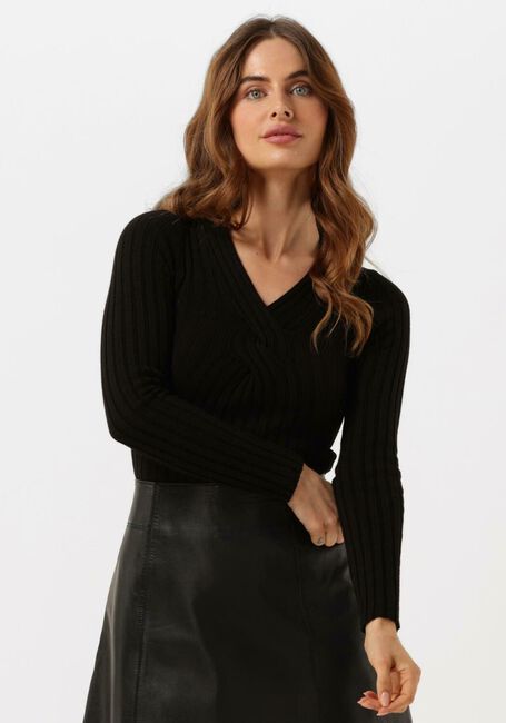 Zwarte GUESS Tops & T-shirts INES VN LS SWEATER - large
