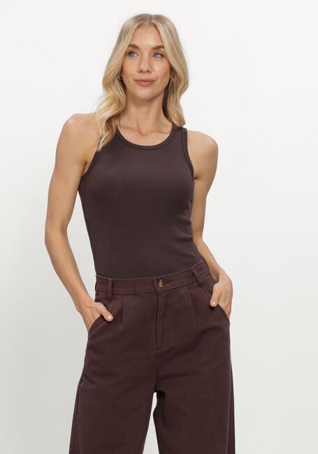 WITHBLACK Haut WBLDORDI TANK en marron - large