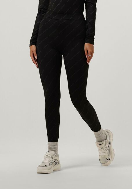 ALIX THE LABEL Legging STRIPE LEGGING en noir - large