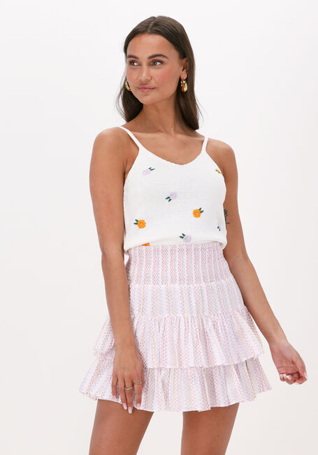 Y.A.S. Haut YASLEMO SL KNIT TOP S. en blanc - large