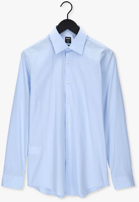 Lichtblauwe BOSS Klassiek overhemd H-HANK-KENT0C1-214 - large