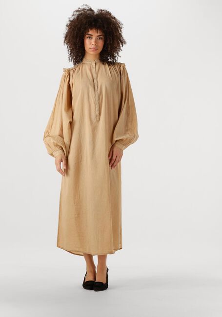 MES DEMOISELLES Robe midi SABI en beige - large