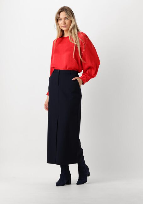 SUMMUM Jupe midi SKIRT VISCOSE BLEND en bleu - large