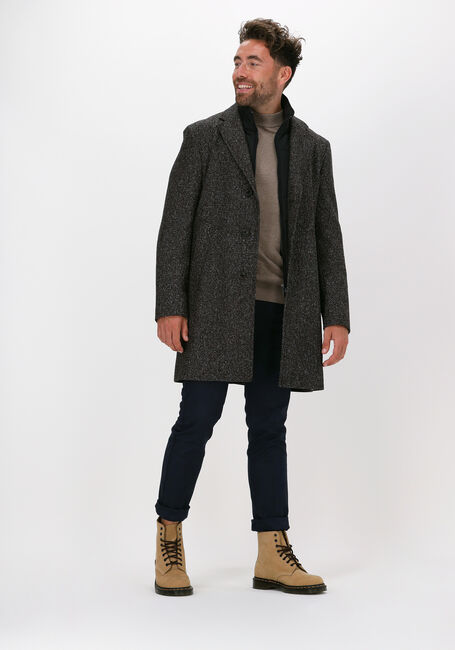 BOSS BLACK Manteau H-HYDE-BIB-214 10237592 01 Gris foncé - large