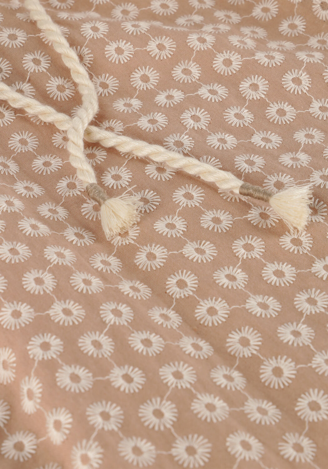 YOUR WISHES Pantalon BRODERIE WIDE LEG PANTS en beige - large