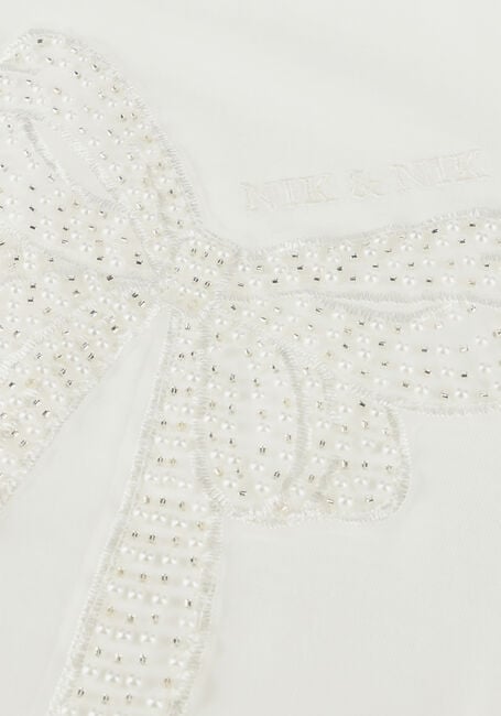 NIK & NIK T-shirt BOW T-SHIRT en blanc - large