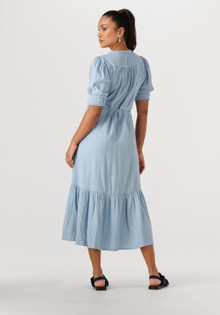 Lichtblauwe MOLIIN Midi jurk ALEX - large