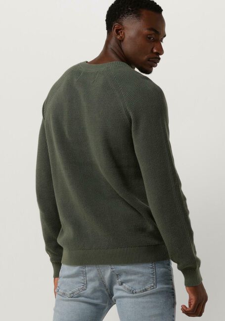 CALVIN KLEIN Chandail BADGE EASY SWEATER Vert foncé - large