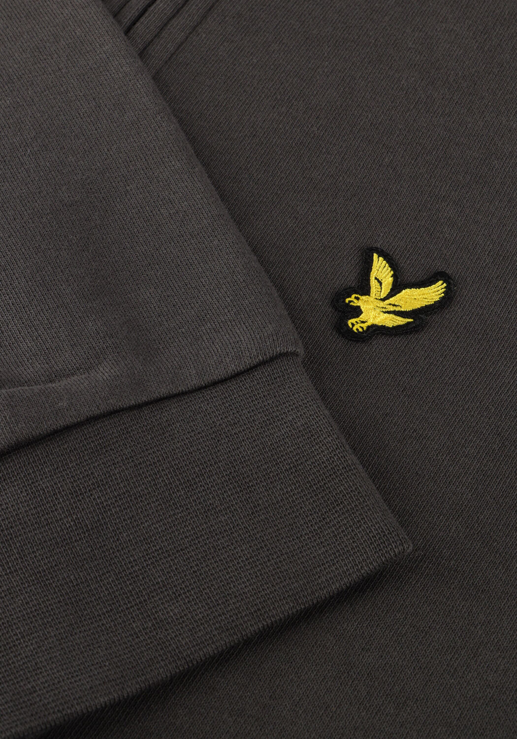 LYLE & SCOTT Chandail LOOPBACK QUARTER ZIP SWEAT Gris fonc&eacute; - large