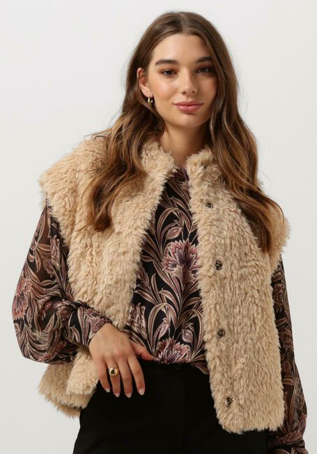 SUMMUM Gilet GILET TEDDY Blanc - large