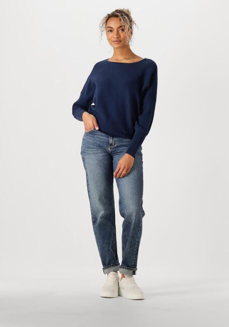 NUKUS Pull BATWING PULLOVER PLAIN Bleu foncé - large