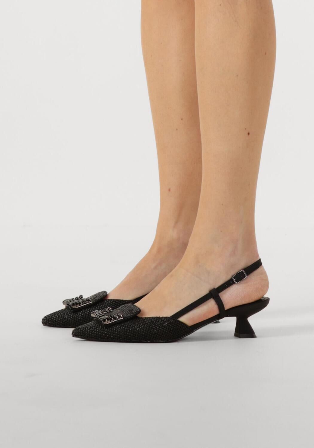 LODI DA5502 Slingbacks en noir - large