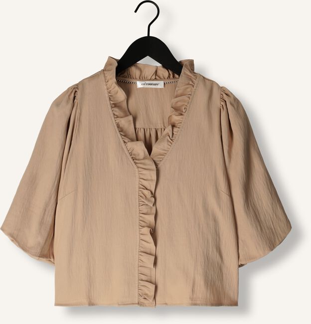 Ecru CO'COUTURE  SUADA PUFF SS BLOUSE Ecru CO'COUTURE  SUADA PUFF SS BLOUSE - large