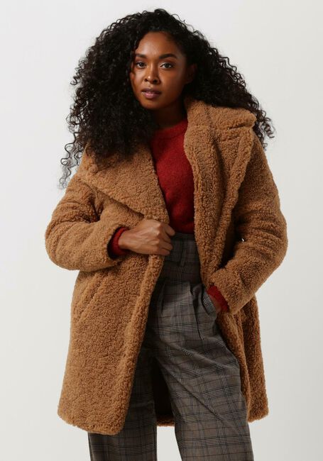 NOTRE-V Manteau Teddy TEDDY COAT SHORT en camel - large