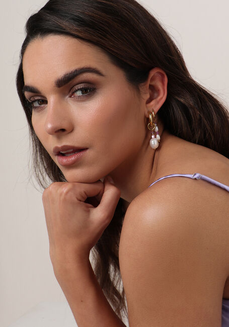 NOTRE-V Boucles d'oreilles OMSS23-029 en multicolore - large