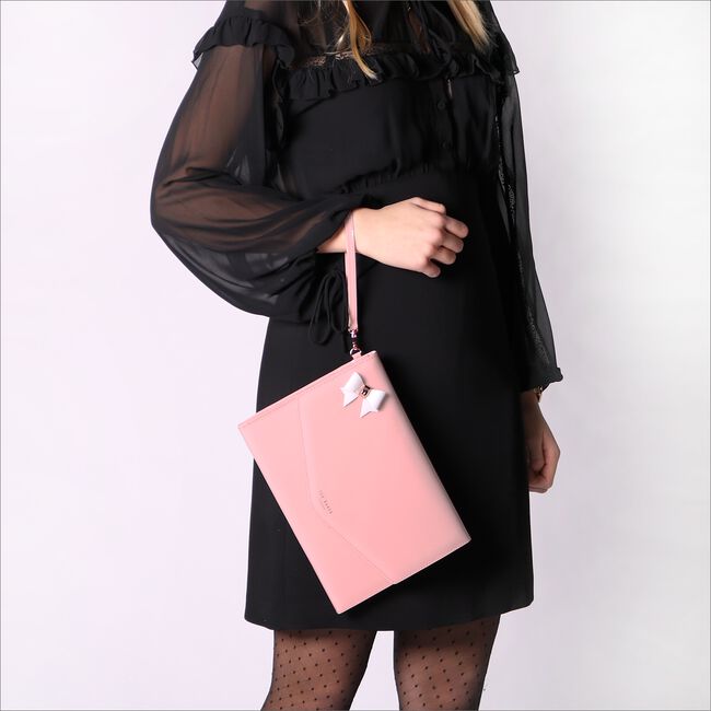 Roze TED BAKER Clutch ESTHER  - large
