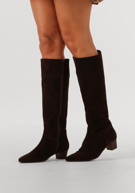 STEFANO LAURAN Bottes hautes 010-290 en marron - large