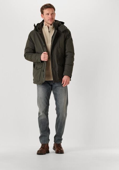 Grijze G-STAR RAW Jassen VODAN PADDED HDD JKT - large