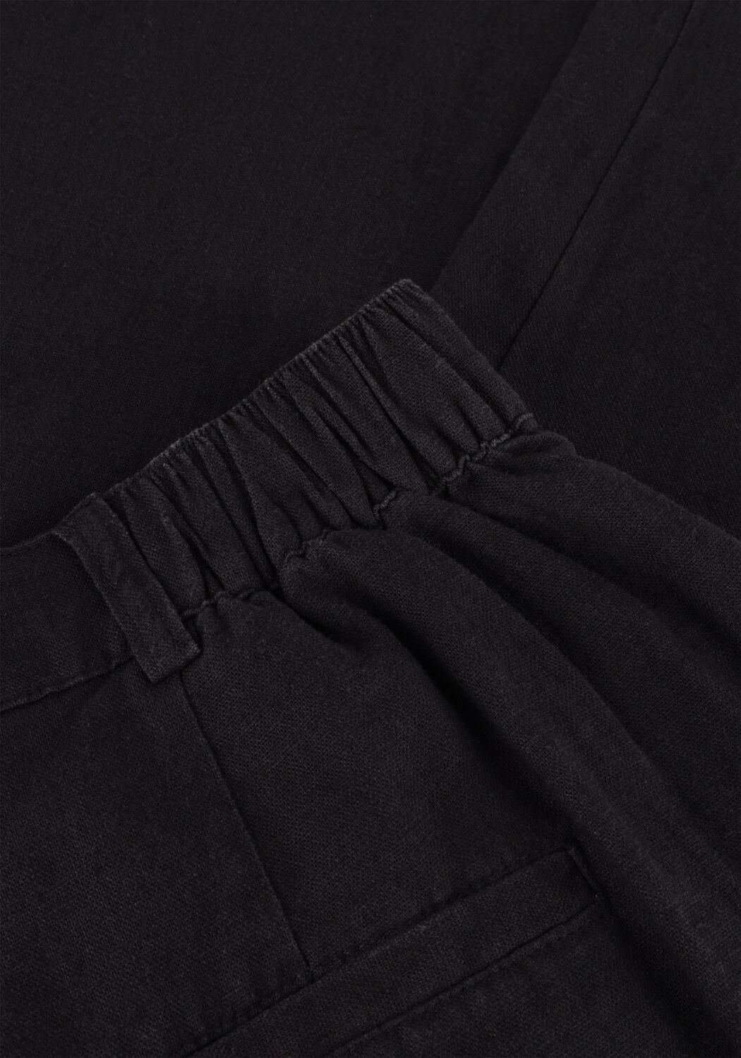 Donkergrijze MSCH COPENHAGEN Pantalon MSCHPENNIE GINIA HW PANTS - large