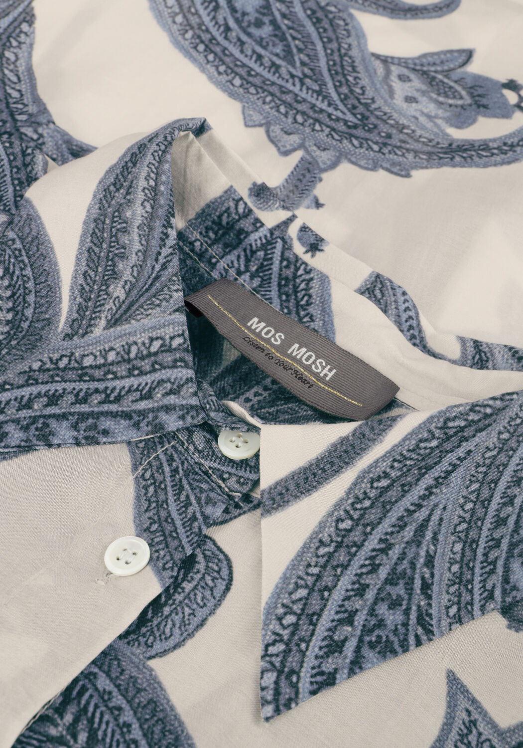 MOS MOSH MMTAYLOR PAIZ SHIRT Blouses en bleu - large