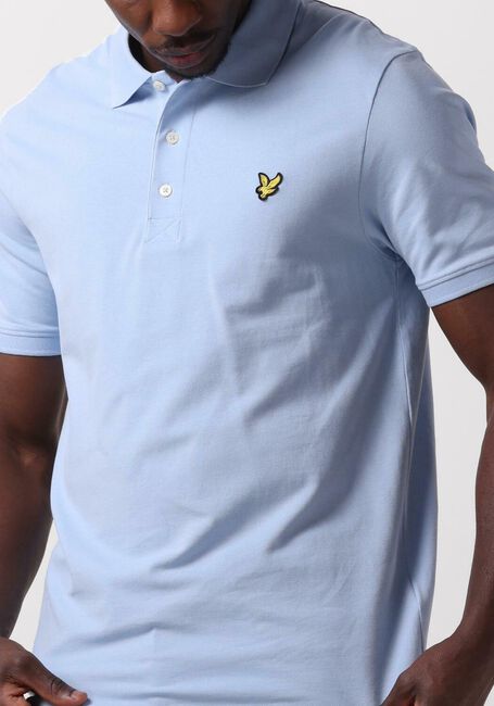 LYLE & SCOTT Polo PLAIN POLO SHIRT Bleu clair - large