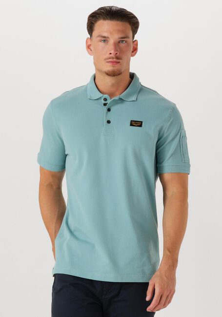 PME LEGEND Polo TRACKWAY POLO Bleu clair - large