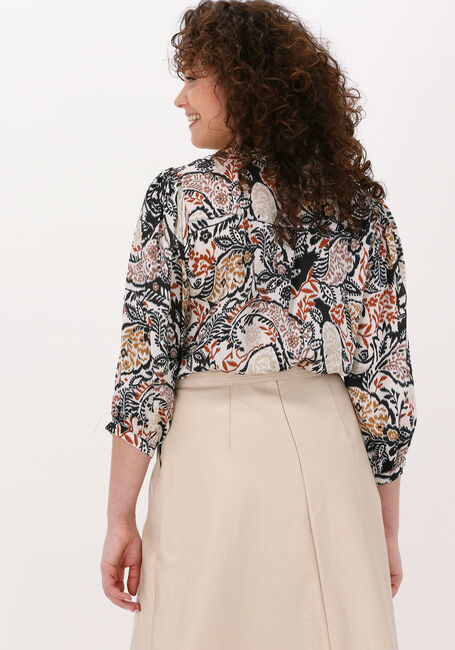 Multi SUMMUM  BLOUSE PUFF SLEEVES PAISLEY - large