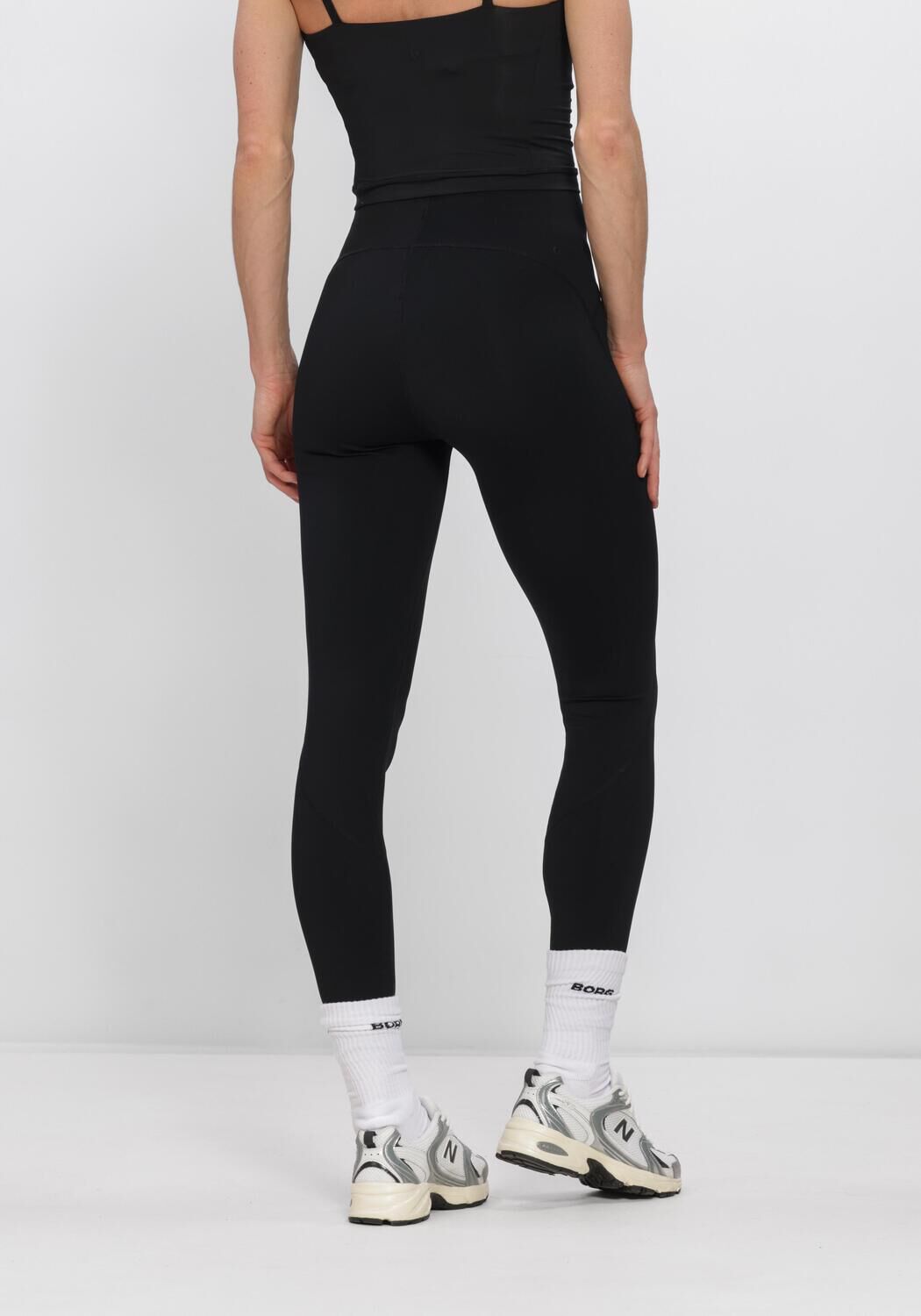 Zwarte BJORN BORG Broeken/jumpsuits BORG SLEEK TIGHTS - large