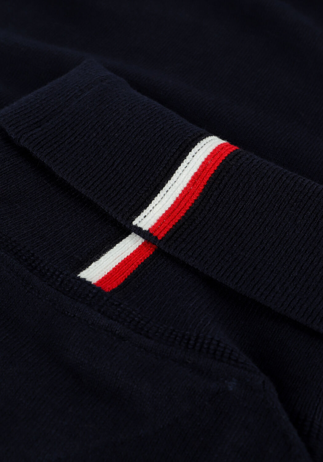 Donkerblauwe TOMMY HILFIGER Coltrui PIMA COTTON CASHMERE ROLL NECK - large