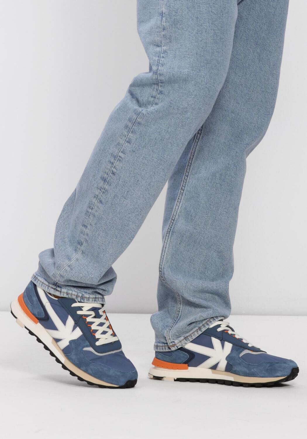 KAOTIKO Baskets basses ORBIT MAN en bleu - large