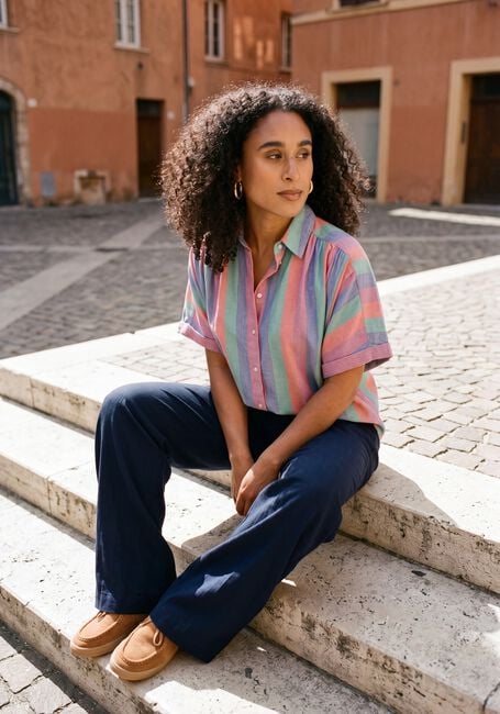 Blauwe FIVEUNITS Wijde broek LINEAFV 763 - large