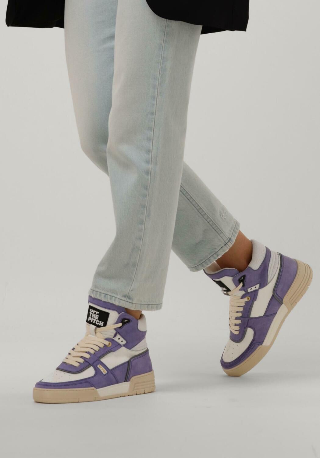 Paarse OFF THE PITCH Sneakers BASKETA HI DAMES - large