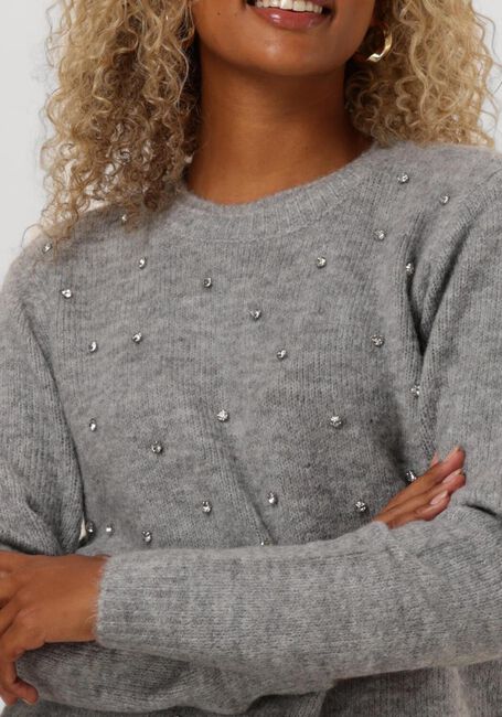 COPENHAGEN MUSE Pull CMDIAMOND-PULLOVER Gris clair - large