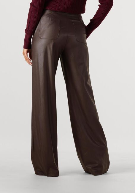 Bruine CAROLINE BISS Wijde broek 4567 - large