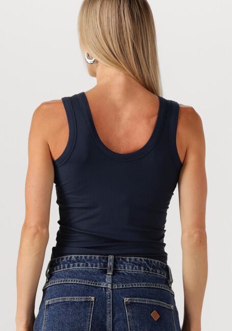 Donkerblauwe CALVIN KLEIN Top A-MODAL RIB TANK - large