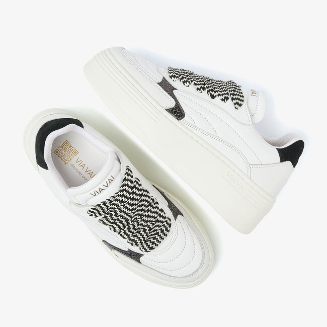VIA VAI Baskets basses ISA JOSIE en noir - large