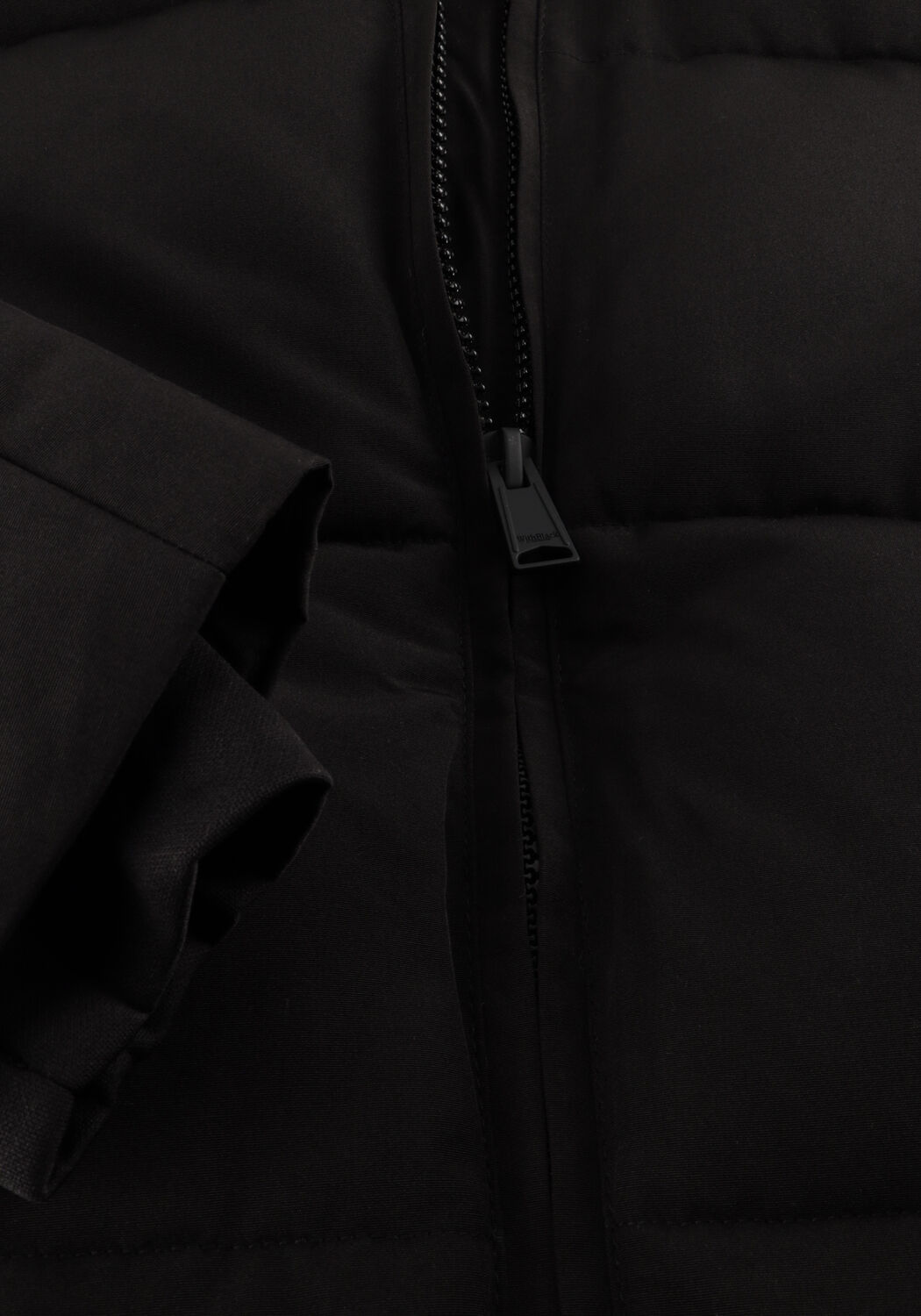 WITHBLACK Veste matelass&eacute; WBLGLORIAN LONG PUFFER JACKET en noir - large