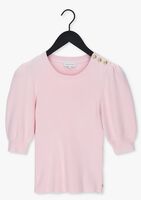 FABIENNE CHAPOT Pull LILLIAN SHORT SLEEVE PULLOVER Rose clair