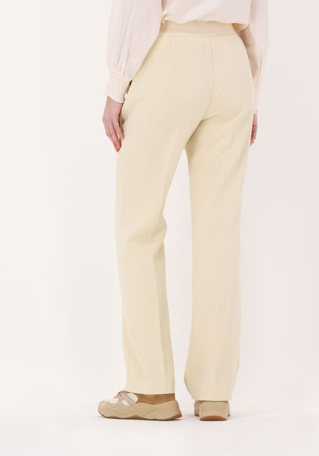 Creme CO'COUTURE Flared broek NITTIE WIDE PANT - large