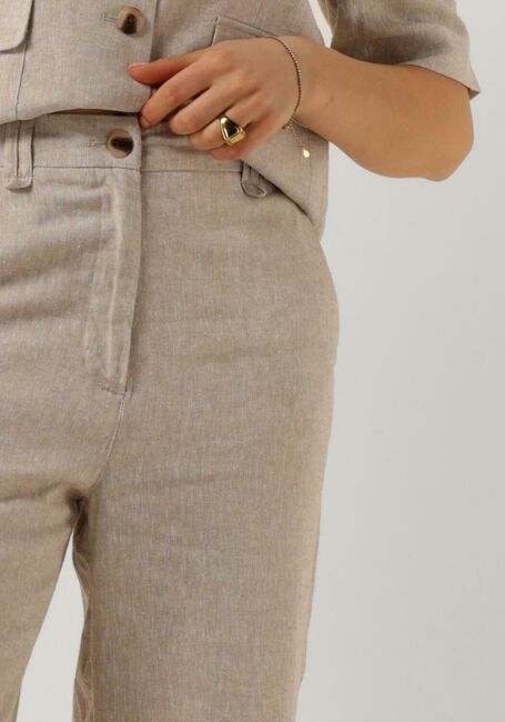 Y.A.S. Pantalon YASLINEA HW PANT en beige - large