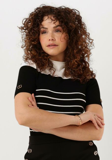 Witte TWINSET MILANO Top 9559367-CPC - large