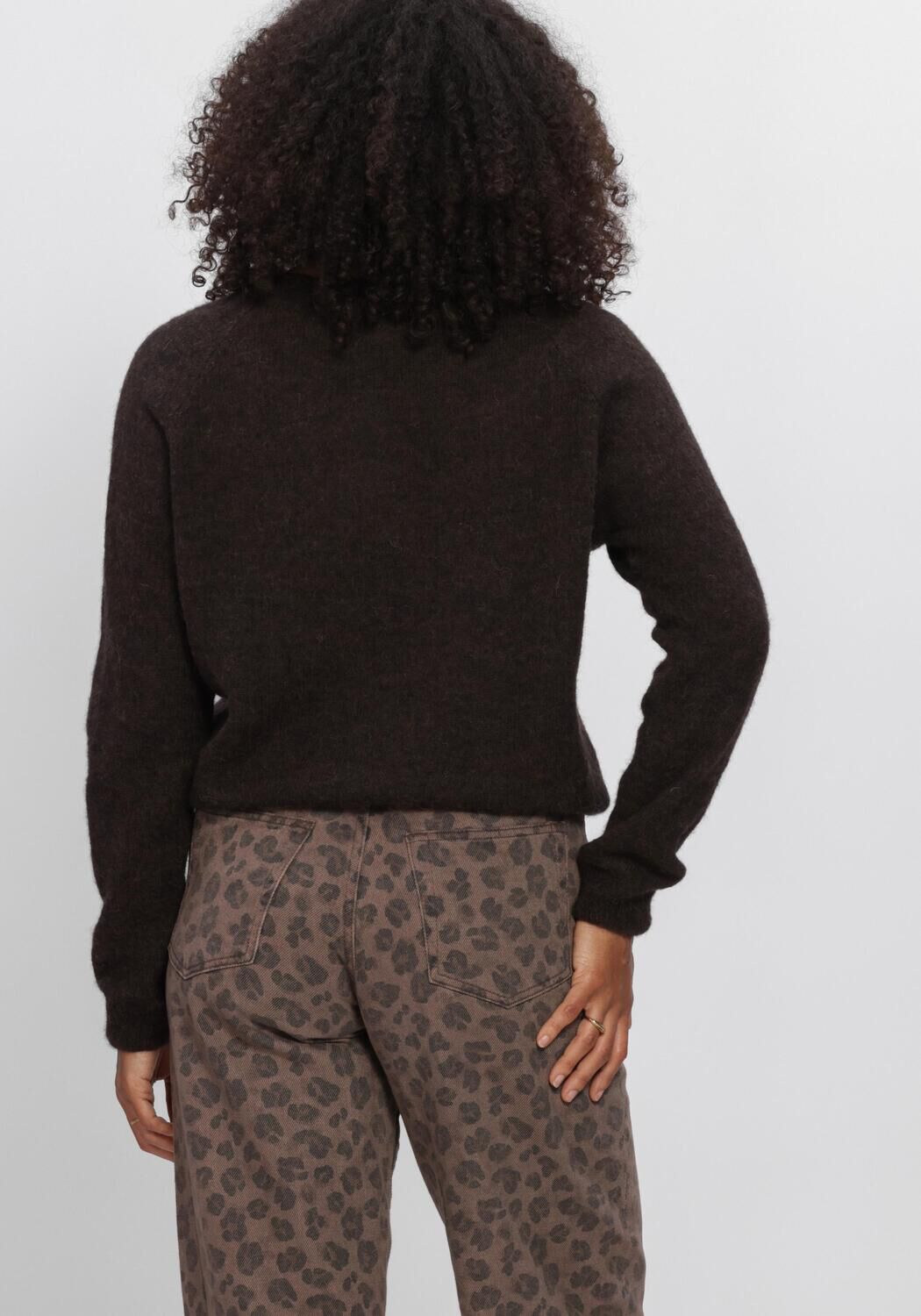 Bruine BY-BAR Trui POLLY PULLOVER - large
