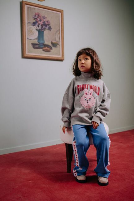 CALL ME FRANKIE Pull CROPPED SWEATER Gris clair - large