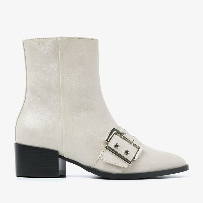 Beige VIA VAI Enkellaarsjes ROSE CAMDEN - large