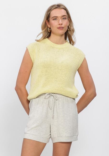 CIRCLE OF TRUST Pull BROOKE KNIT en jaune - large