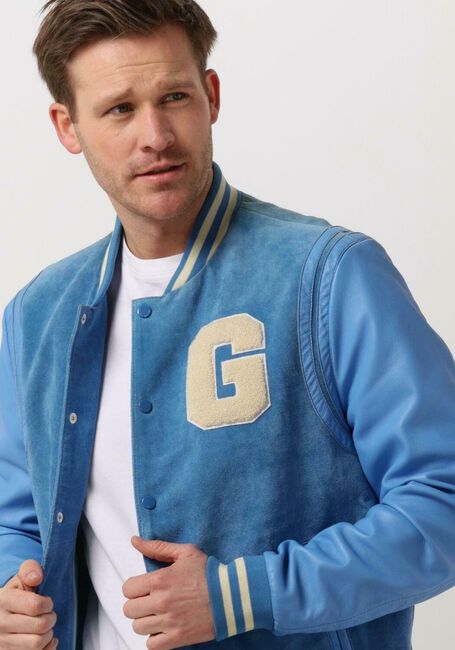 GOOSECRAFT Jack GC MELROSE BOMBER en bleu - large