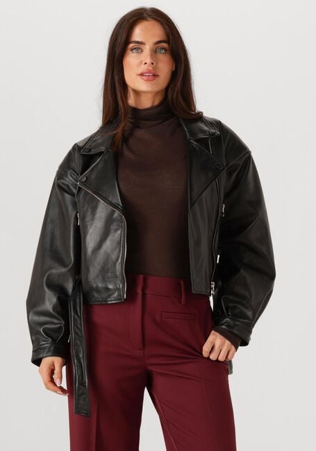 IBANA Veste en cuir JONET en noir - large